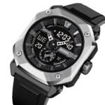 SKMEI - 2272 - Rugged Luxury Sports Watch - Silver/Black