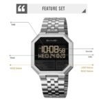 Skmei - 2350 - Digital MultifunctionalSports Watch with Dual Time - Silver - Image 7
