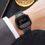 Skmei - 2350 - Digital MultifunctionalSports Watch with Dual Time - Black - Image 4