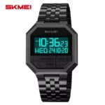 Skmei - 2350 - Digital MultifunctionalSports Watch with Dual Time - Black - Image 6