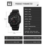 SKMEI - 2355 - Tactical Sports Digital Watch - Black - Image 7