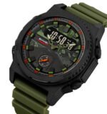 SKMEI - 2355 - High Quality Luxury Watch - ArmyGreen - Image 3