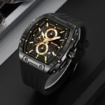 SKMEI - 2363 - High Quality Luxury Watch - Black/Gold - Image 3