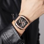 SKMEI - 2363 - High Quality Luxury Watch - Rosegold - Image 5