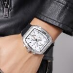 SKMEI - 2363 - High Quality Luxury Watch - Silver - Image 4
