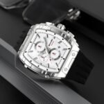 SKMEI - 2363 - High Quality Luxury Watch - Silver - Image 3