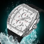 SKMEI - 2363 - High Quality Luxury Watch - Silver
