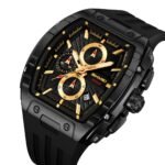 SKMEI - 2363 - High Quality Luxury Watch - Black/Gold