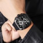 SKMEI - 2363 - High Quality Luxury Watch - Black - Image 4