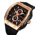 SKMEI - 2363 - High Quality Luxury Watch - Rosegold - Image 2