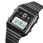 SKMEI - 2450 - Classic Retro Digital Watch - Black