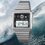 SKMEI 2450 - Classic Retro Digital Watch - Silver - Image 2