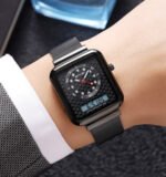 SKMEI - 2466 - Dual Display Time Quartz Watch - Black - Image 3