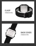 Skmei - 2496 - Digital LED Waterproof Watch - Black/Black - Image 7