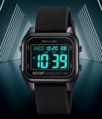 Skmei - 2496 - Digital LED Waterproof Watch - Black/Black - Image 3