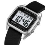 Skmei - 2496 - Digital LED Waterproof Watch - Silver/Black