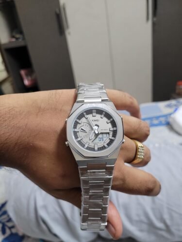 Skmei - 1816 - Dual Display luminous waterproofs 50+ timezone - Silver/Black photo review