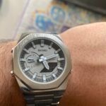 Skmei - 1816 - Dual Display luminous waterproofs 50+ timezone - Silver/White photo review