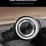 SKMEI - 9267 - Camera Lens Inspired Unique Wristwatch - Black - Image 6