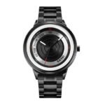 SKMEI - 9267 - Camera Lens Inspired Unique Wristwatch - Black - Image 3