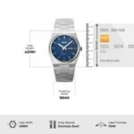 SKMEI - 9288 - Business Class Luxury Watch - Silver/Blue - Image 4