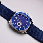 SKMEI 9328 Analog Quartz Nylon Strap Casual Watch - Blue - Image 5