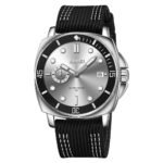 SKMEI 9328 Analog Quartz Nylon Strap Casual Watch - Silver