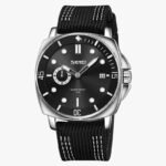 SKMEI 9328 Analog Quartz Nylon Strap Casual Watch - Black