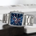 SKMEI - 9331 - Luxury Chronograph Wr30m Waterpoof Quartz - Silver/Blue - Image 4