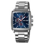 SKMEI - 9331 - Luxury Chronograph Wr30m Waterpoof Quartz - Silver/Blue - Image 2