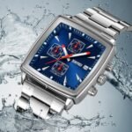 SKMEI - 9331 - Luxury Chronograph Wr30m Waterpoof Quartz - Silver/Blue