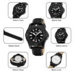 SKMEI - 9339 - High Quality Luxury Watch - Black - Image 5