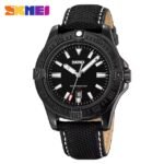 SKMEI - 9339 - High Quality Luxury Watch - Black - Image 2