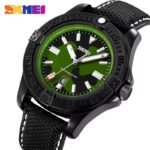 SKMEI - 9339 - High Quality Luxury Watch - Army/Green-Camouflage