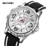 SKMEI 9342 Racing Analog Quartz Sports Watch - Black - Image 4