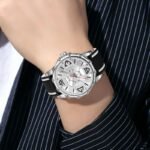 SKMEI 9342 Racing Analog Quartz Sports Watch - Black - Image 5