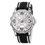 SKMEI 9342 Racing Analog Quartz Sports Watch - Black - Image 2