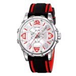 SKMEI 9342 Racing Analog Quartz Sports Watch - Red