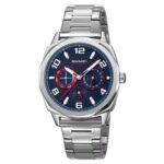 SKMEI - 9350 - 3ATM Waterproof Men Business Watch - Silver/Blue - Image 4