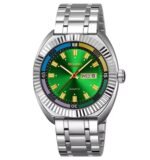 SKMEI - 9353 - Classic Stainless Steel Quartz Men Watch - Green - Image 2