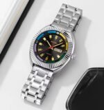 SKMEI - 9353 - Classic Stainless Steel Quartz Men Watch - Black - Image 3