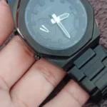 Skmei - 1816 - Dual Display luminous waterproofs 50+ timezone - Black/Black-White photo review