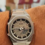 Skmei - 1816 - Dual Display luminous waterproofs 50+ timezone - Silver/White photo review