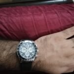 SKMEI - 2505 - Electronic Quartz Dual Display Watch - Silver/Black-SilicaGel photo review