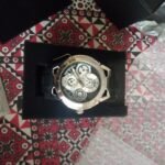 SKMEI - 9349 - Silicone Quartz Luxury Watch - Silver/Black photo review