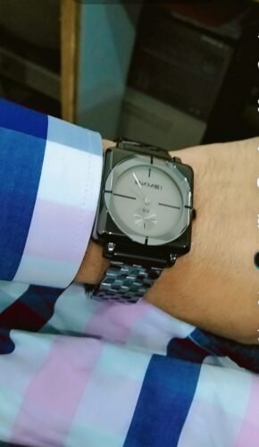 SKMEI - 9331 - Luxury Chronograph Wr30m Waterpoof Quartz - Silver/Blue photo review