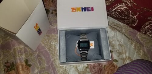 Skmei - 1123 - Digital Stainless Steel Watch - Silver photo review