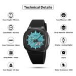 Skmei - 2091 - Digital Analog - Black/LighBlue-White - Image 5