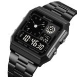 Skmei - 2353 - Digital World Electronic Watch - black/black