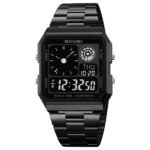 Skmei - 2353 - Digital World Electronic Watch - black/black - Image 4